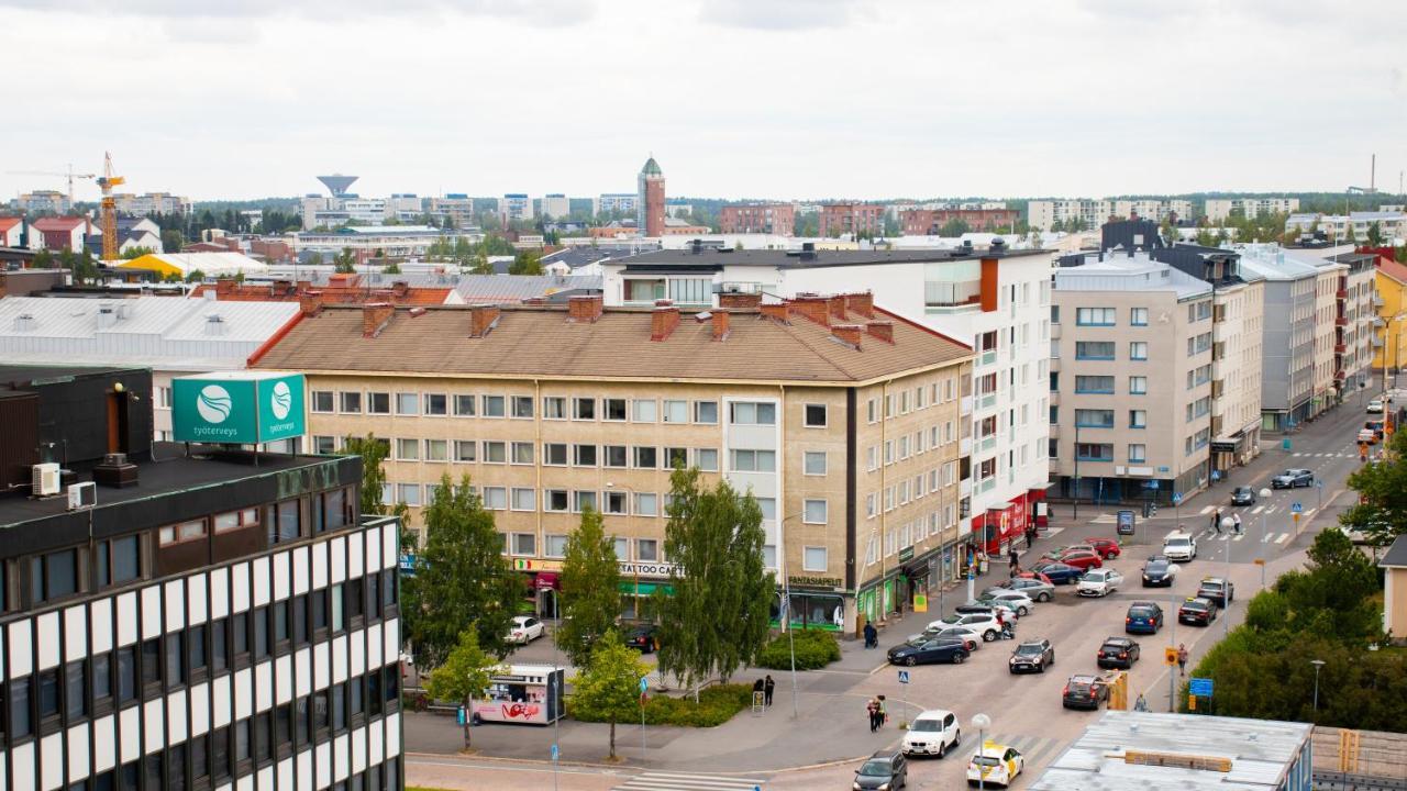 City Center 1R Studio With Perfect View, Parking Oulu Exterior photo